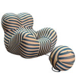 HSM-6305H Modern Lounge Chair – One-Piece Shaped Foam Armchair with Elastic Fabric